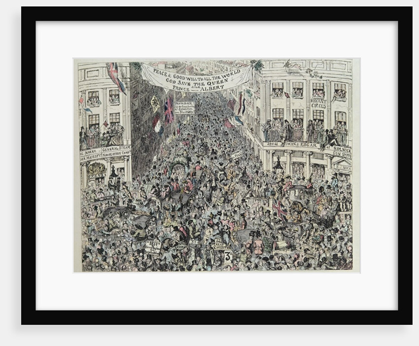 Mayhew's Great Exhibiton, London, 1851 by George Cruikshank