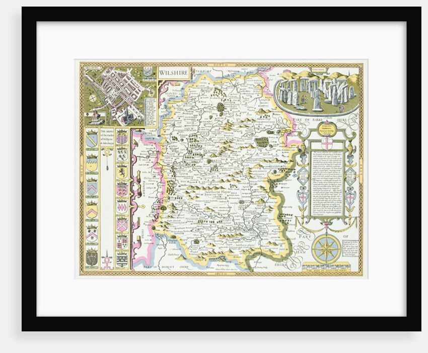 Wiltshire by John Speed