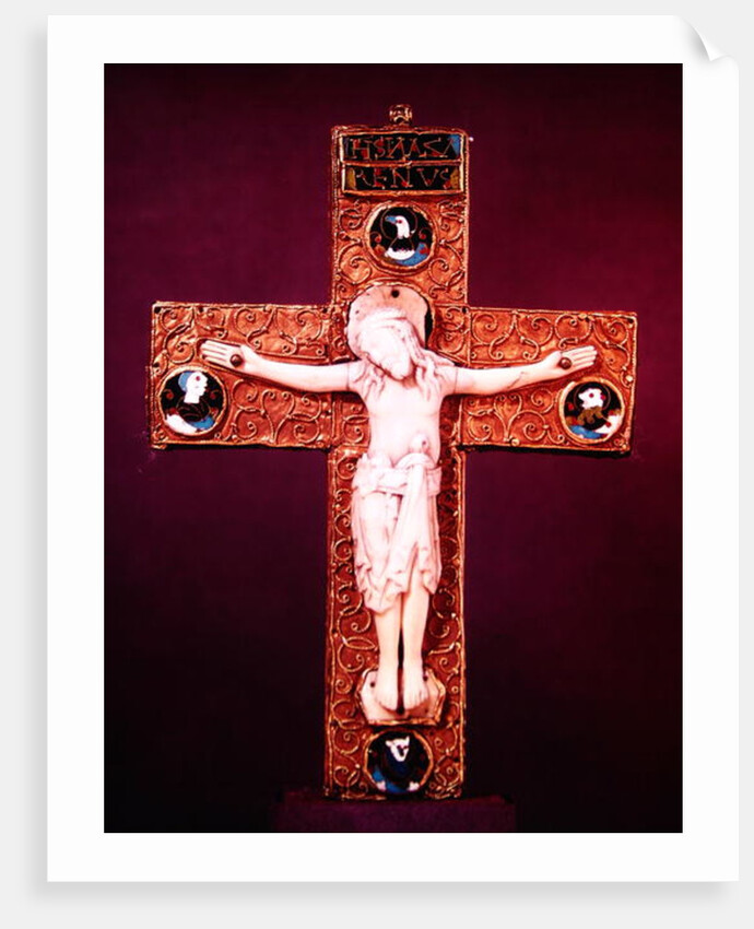 Saxon Crucifix, Anglo-Saxon, c.1000 by English School