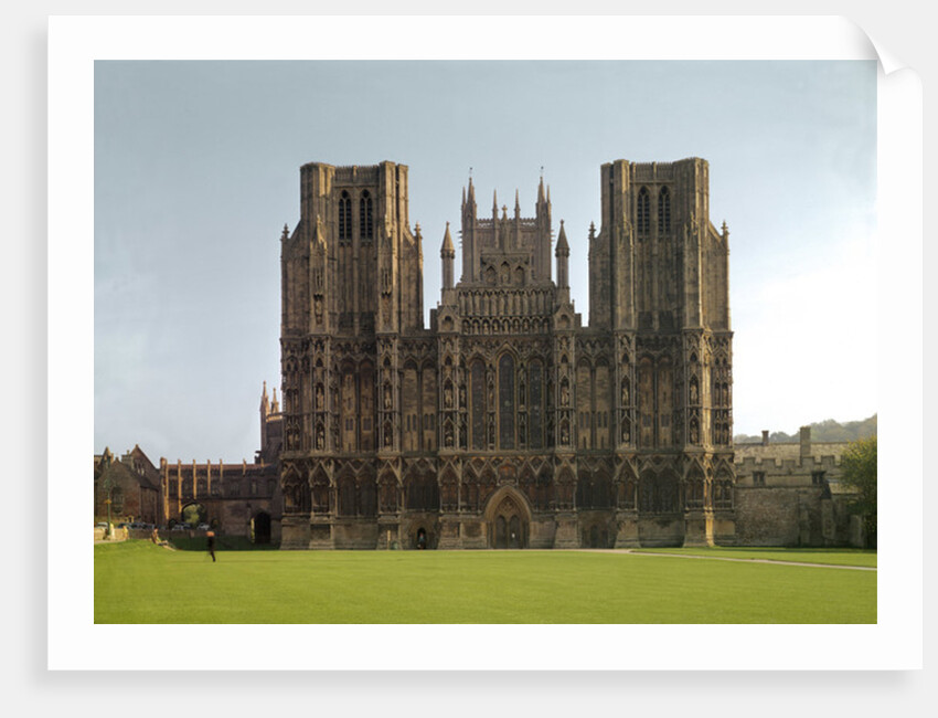 The West Front of Wells Cathedral, completed c.1260 by Anonymous