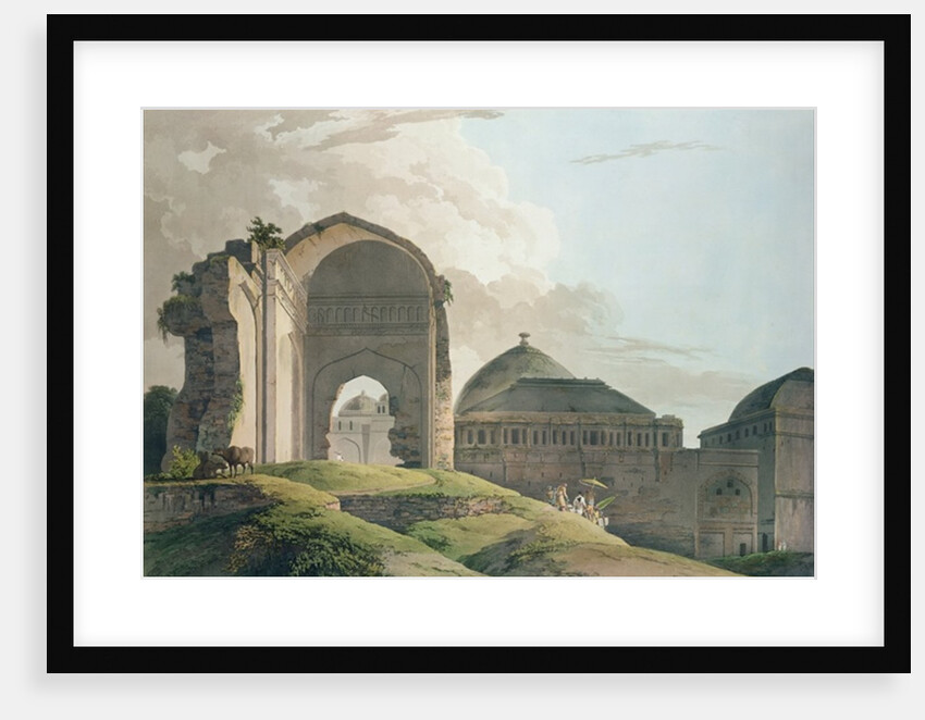 The Ruins of the Palace at Madurai, 1798 by Thomas & William Daniell