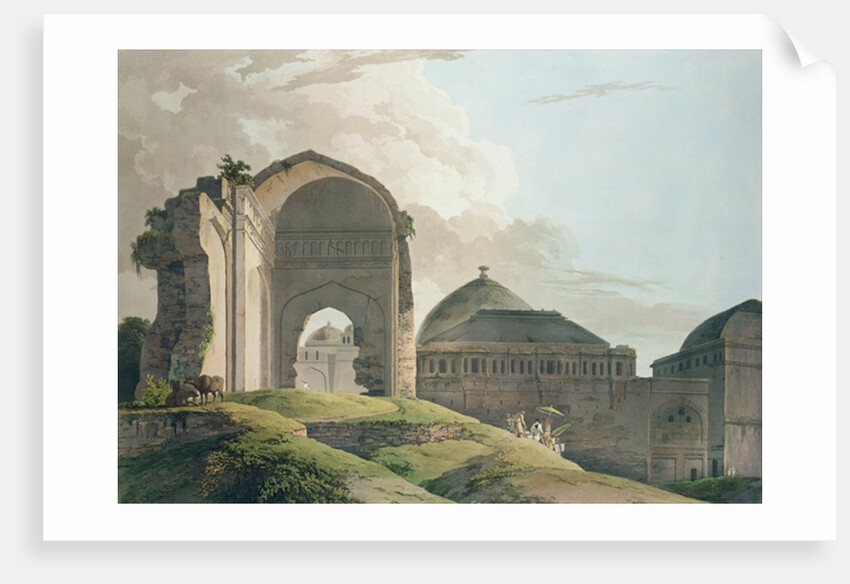 The Ruins of the Palace at Madurai, 1798 by Thomas & William Daniell