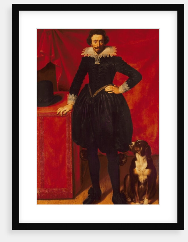Portrait of the Duke of Chevreuse by Frans II Pourbus