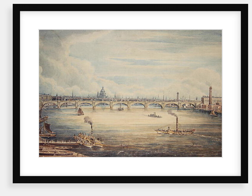 From Hungerford Pier, 1837 by Gideon Yates
