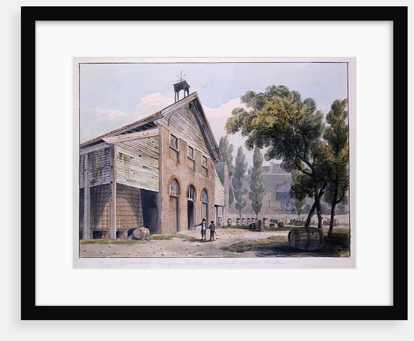 Messrs Beaufoy's Distillery, formerly Cuper's Gardens, 1809 by George Shepherd