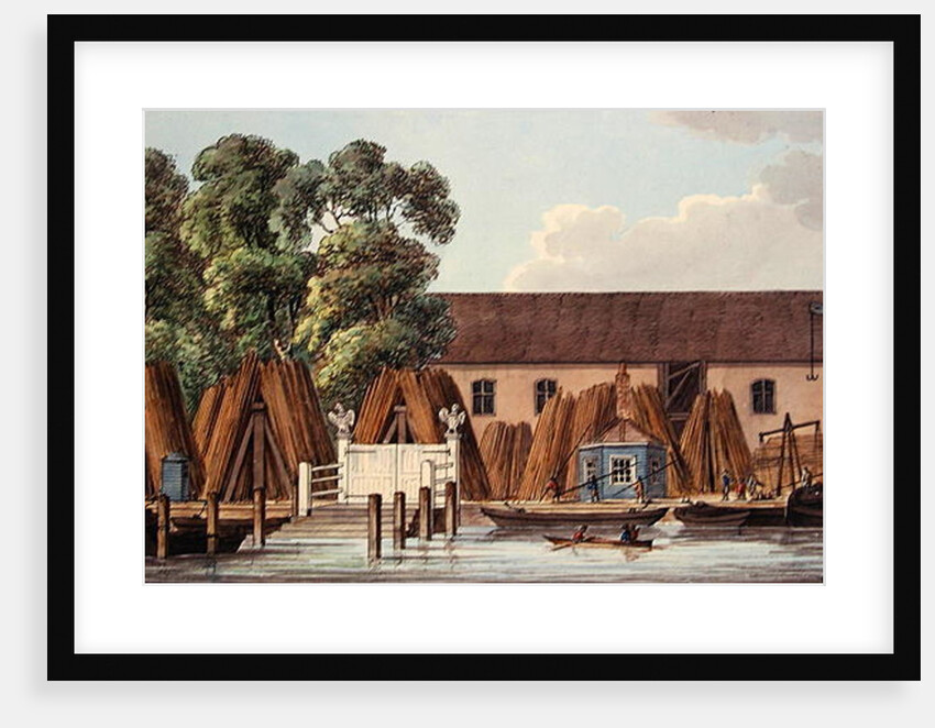 The Old Steel Yard, 1798 by Charles Tomkins