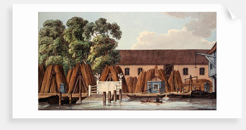 The Old Steel Yard, 1798 by Charles Tomkins