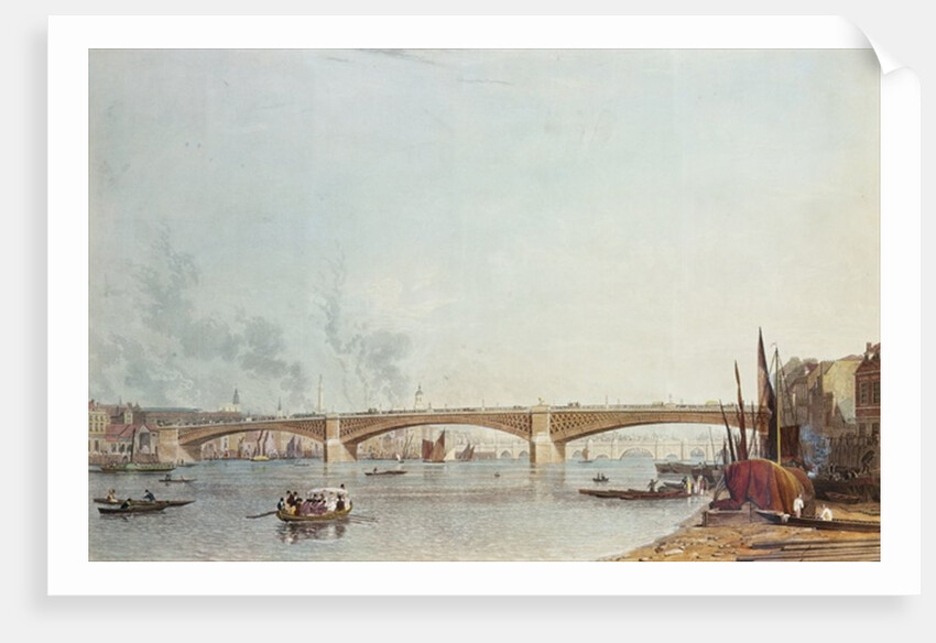 Southwark Bridge, West Front by School English