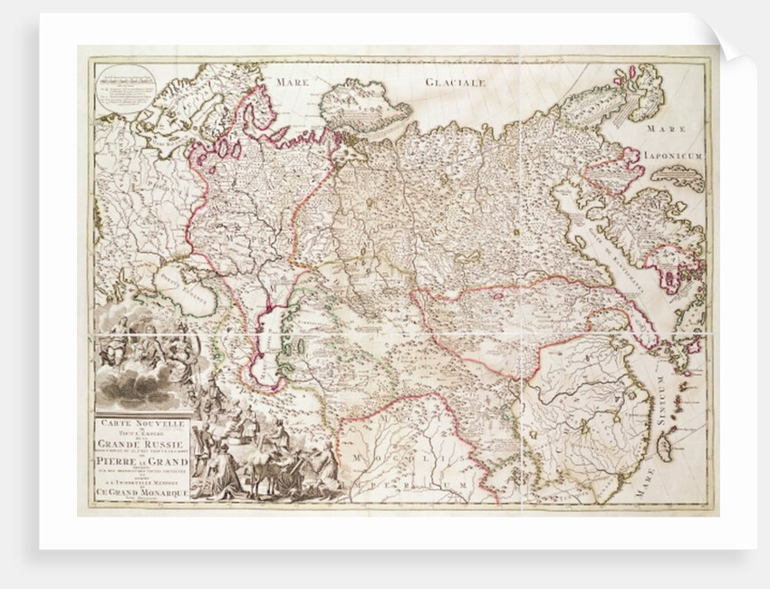 Russia, c.1725 by French School