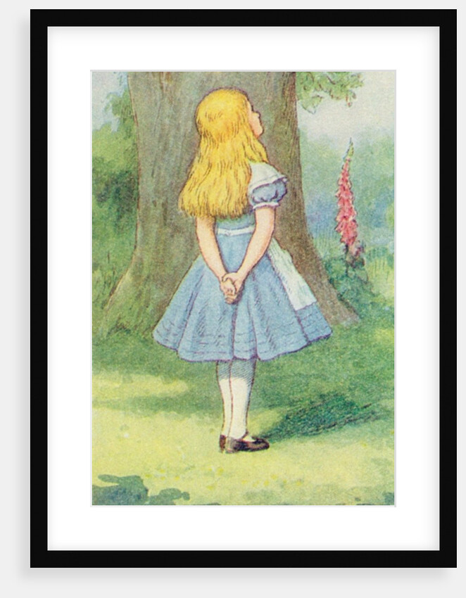 Alice and the Cheshire Cat by John Tenniel