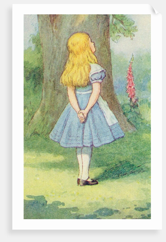 Alice and the Cheshire Cat by John Tenniel