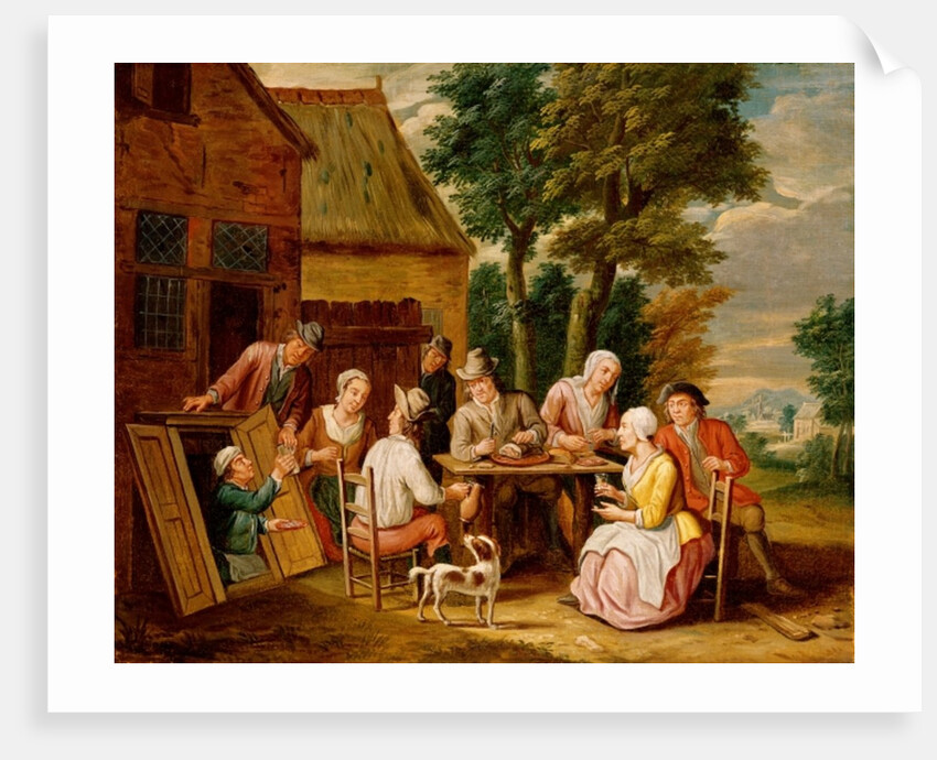 Outside the Inn by Jan Havicksz. Steen