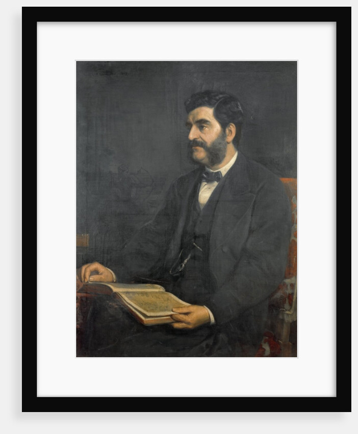 Portrait of Hormuzd Rassam, 1869 by Arthur Ackland Hunt