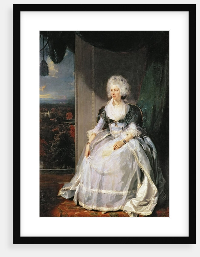 Queen Charlotte, 1789-90, wife of George III by Thomas Lawrence