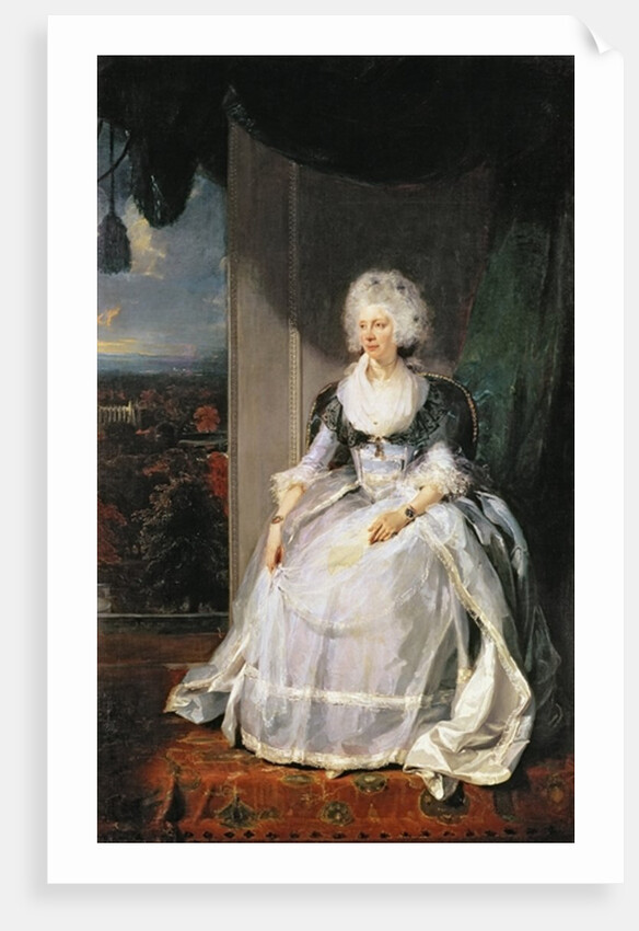 Queen Charlotte, 1789-90, wife of George III by Thomas Lawrence