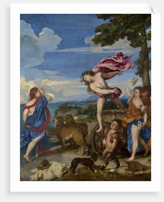Bacchus and Ariadne, 1520-23 by Titian (c.1488-1576)