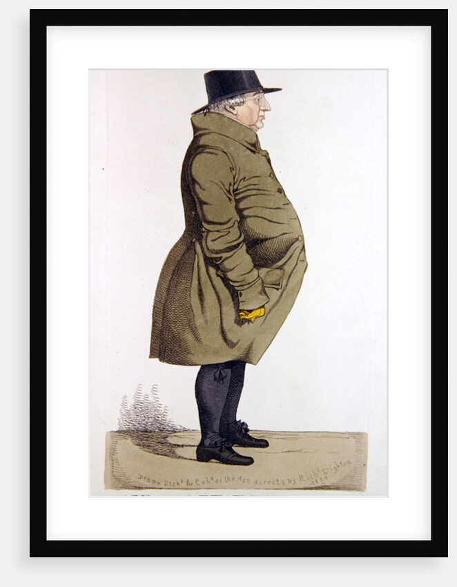 A View of Beau-Ville by Richard Dighton