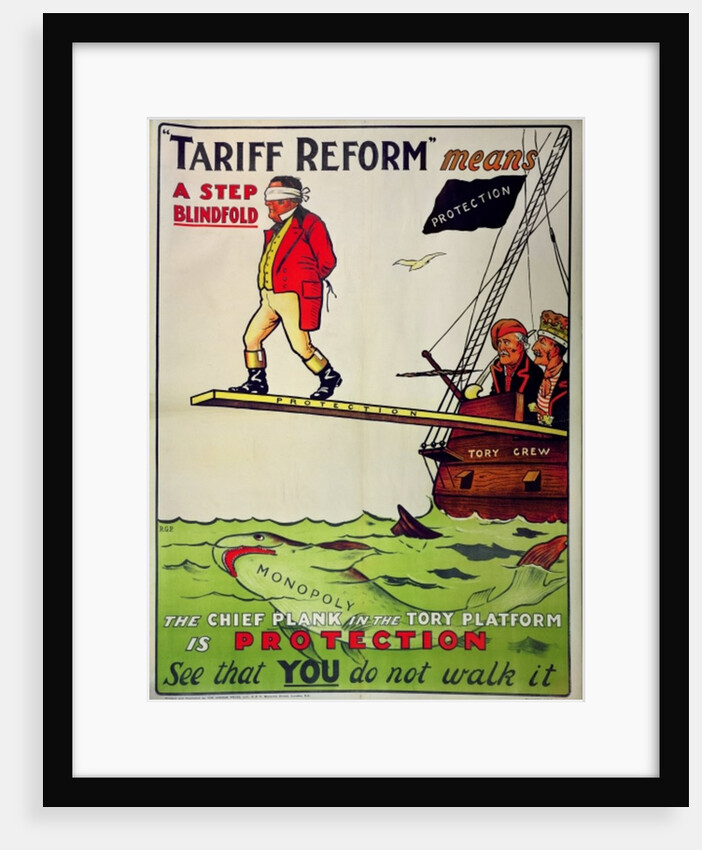 Tariff Reform means A Step Blindfold by Anonymous