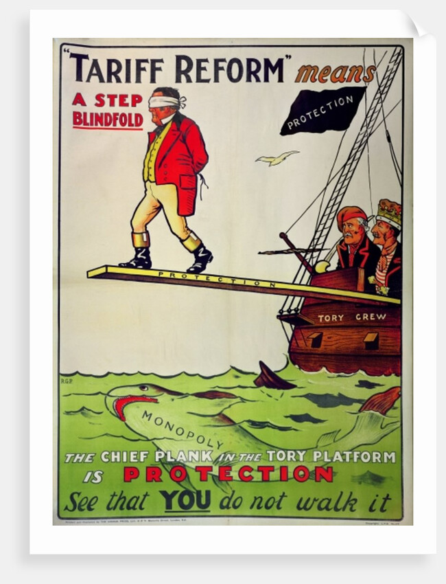 Tariff Reform means A Step Blindfold by Anonymous