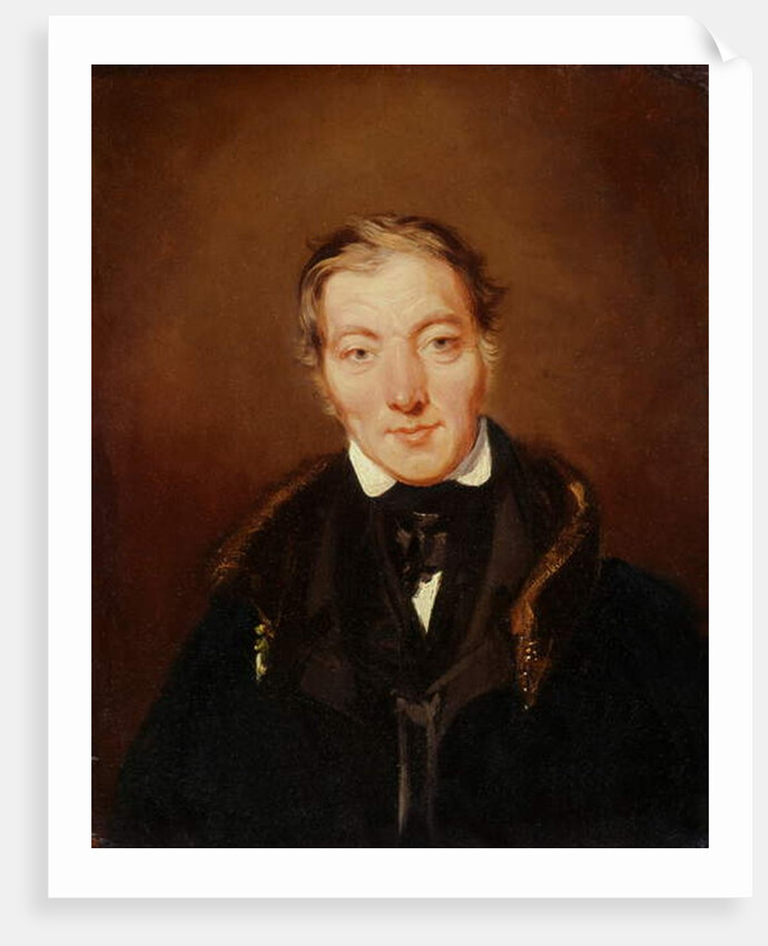 Robert Owen, 1834 by William Henry Brooke