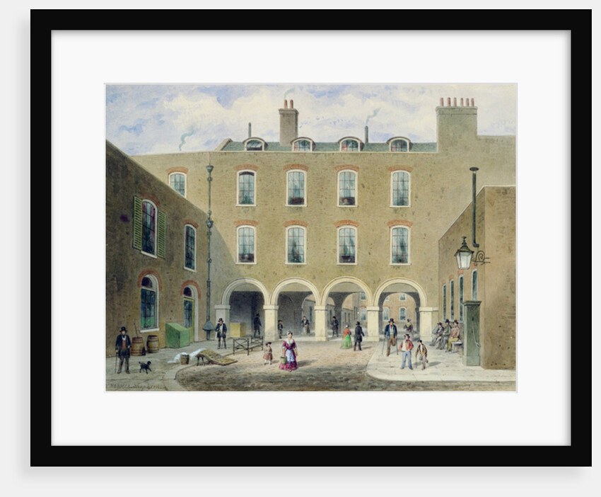 St. Thomas's Hospital, Southwark, London by Thomas Hosmer Shepherd
