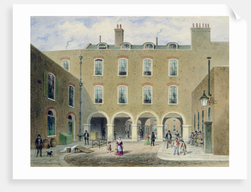 St. Thomas's Hospital, Southwark, London by Thomas Hosmer Shepherd