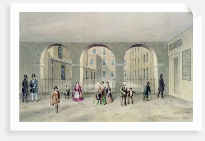 St. Thomas's Hospital, Southwark, London by Thomas Hosmer Shepherd