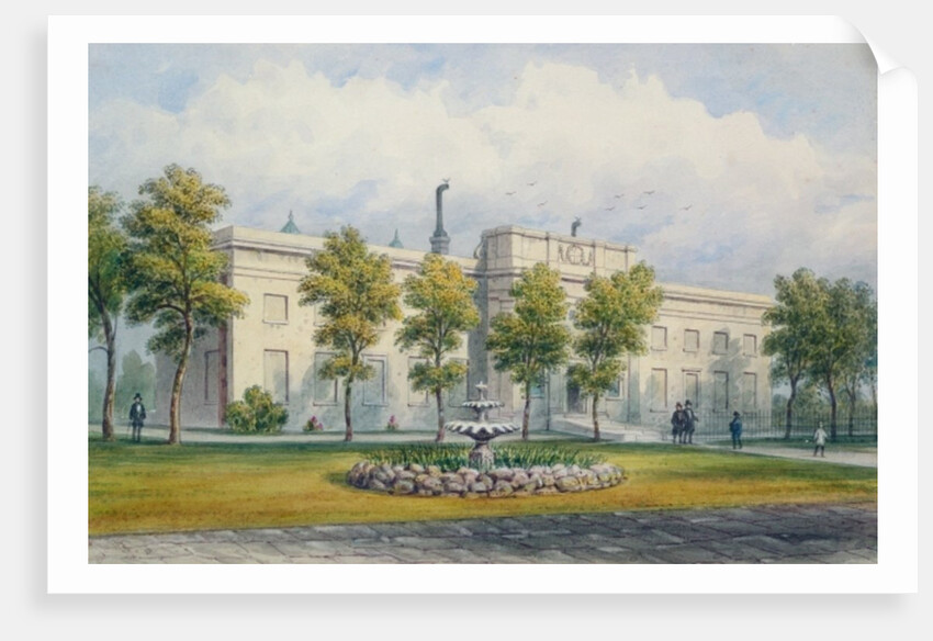 St. Thomas's Hospital, Southwark, London by Thomas Hosmer Shepherd