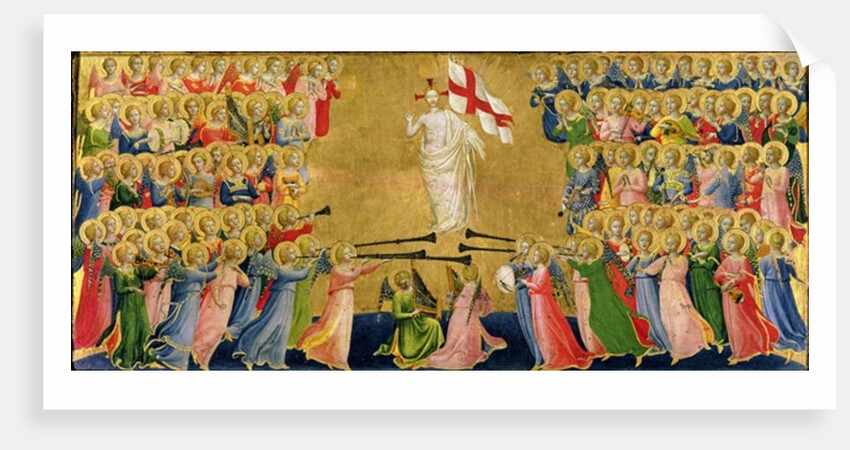 Christ Glorified in the Court of Heaven, 1423-24 by Fra Angelico