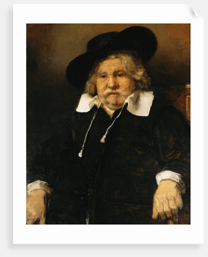 Portrait of an Elderly man, 1667 by Rembrandt Harmensz. van Rijn