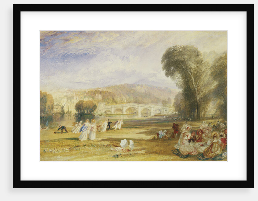 Richmond Hill and Bridge, Surrey, c.1831 by Joseph Mallord William Turner