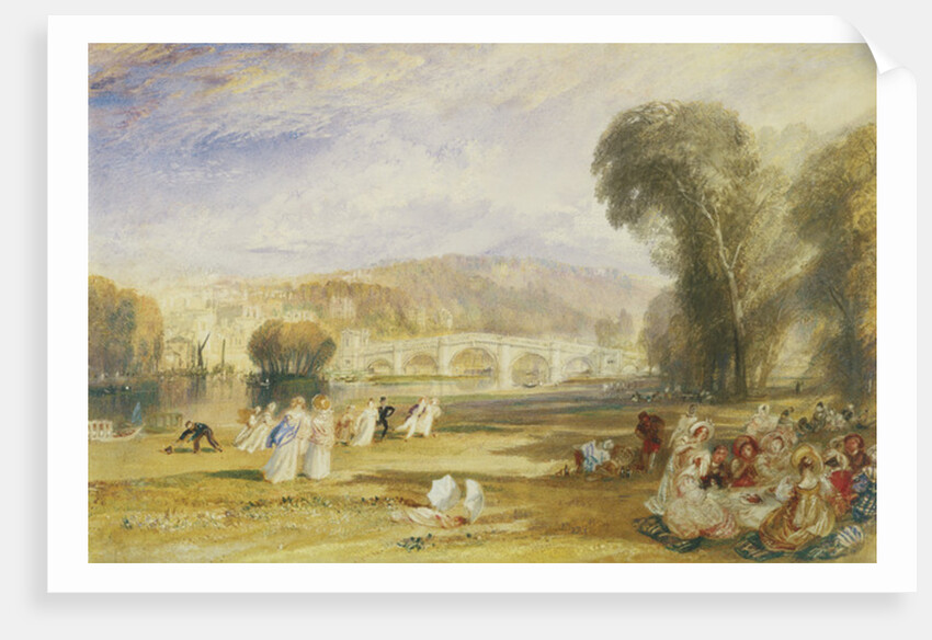 Richmond Hill and Bridge, Surrey, c.1831 by Joseph Mallord William Turner