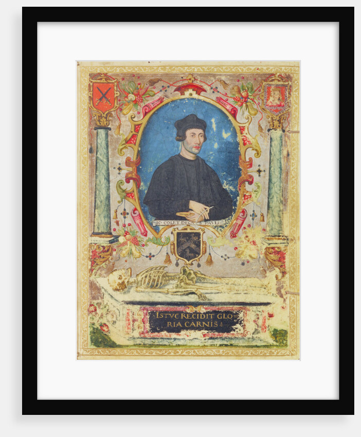 Memorial Portrait of John Colet by English School