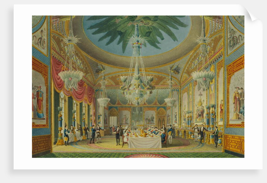 The Banqueting Room by English School