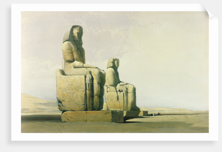 Thebes, December 4th 1838 by David Roberts