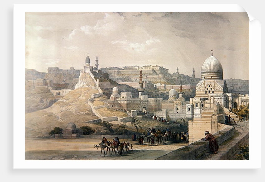 The Citadel of Cairo, Residence of Mehmet Ali by David Roberts