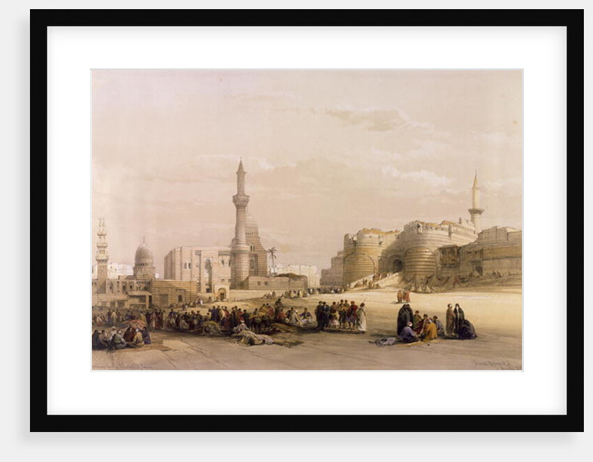 The Entrance to the Citadel of Cairo by David Roberts
