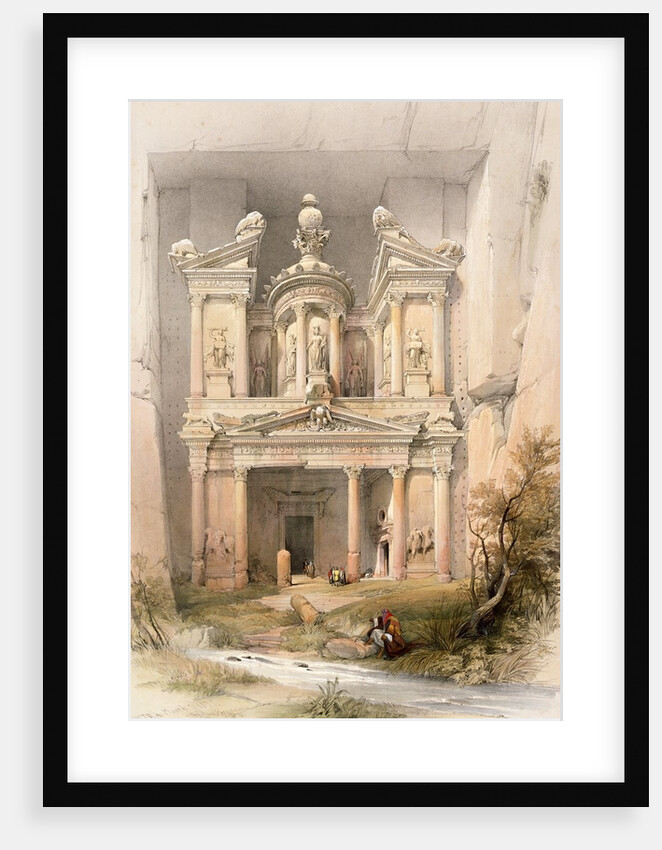 Petra, March 7th 1839 by David Roberts