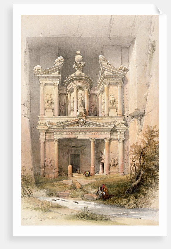 Petra, March 7th 1839 by David Roberts