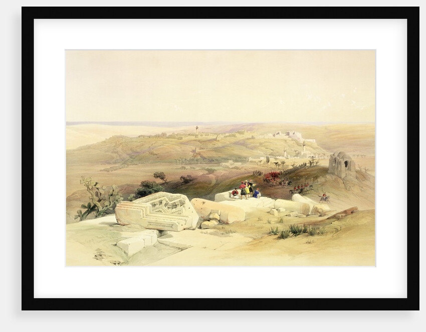 Gaza, March 21st 1839 by David Roberts