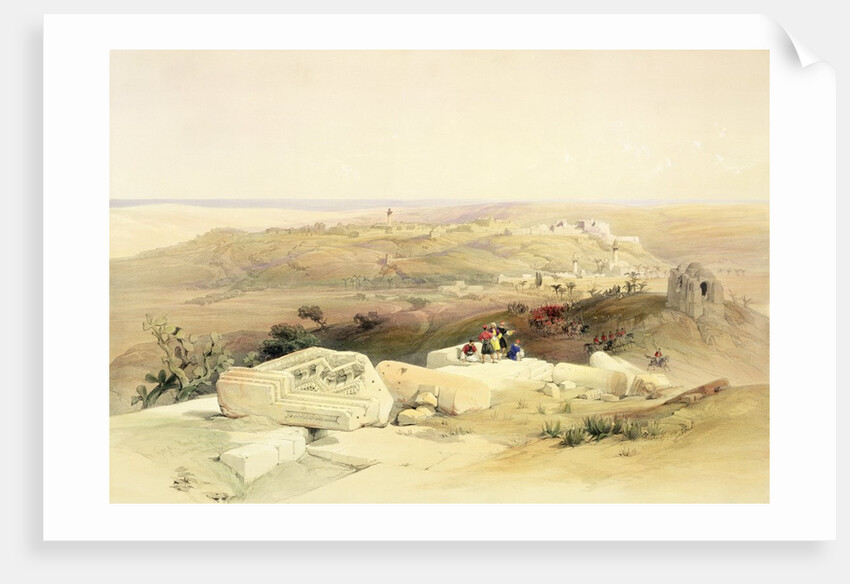 Gaza, March 21st 1839 by David Roberts