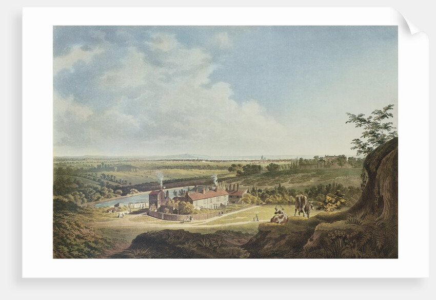 A View of Hampstead Heath Looking Towards London, 1804 by Francis James Sarjent