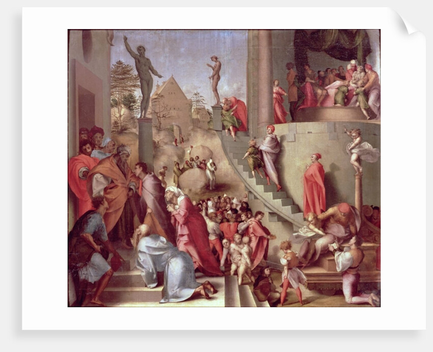 Joseph with Jacob in Egypt, probably 1518 by Jacopo Pontormo