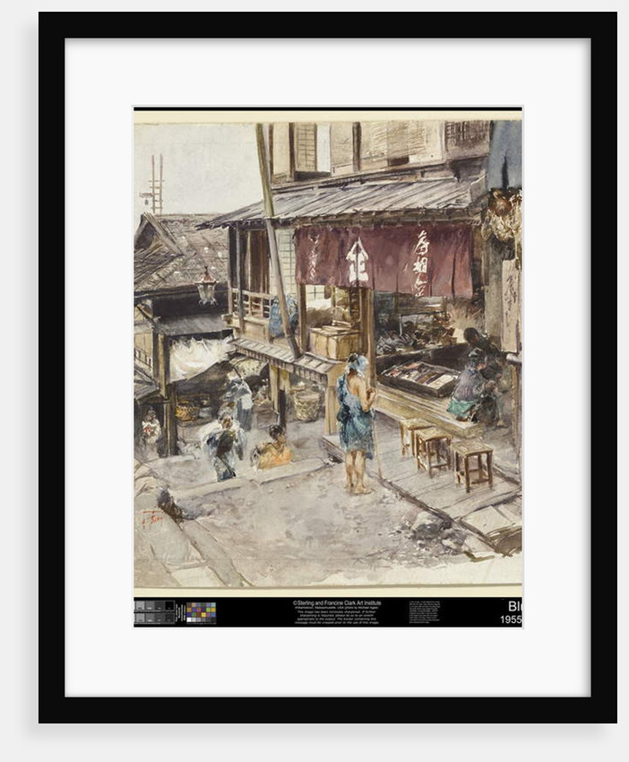 A Street in Ikao, Japan, III, 1890 by Robert Frederick Blum