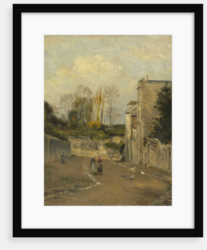 Montmartre, the rue Cortot, c.1872-76 by Stanislas Victor Edouard Lepine