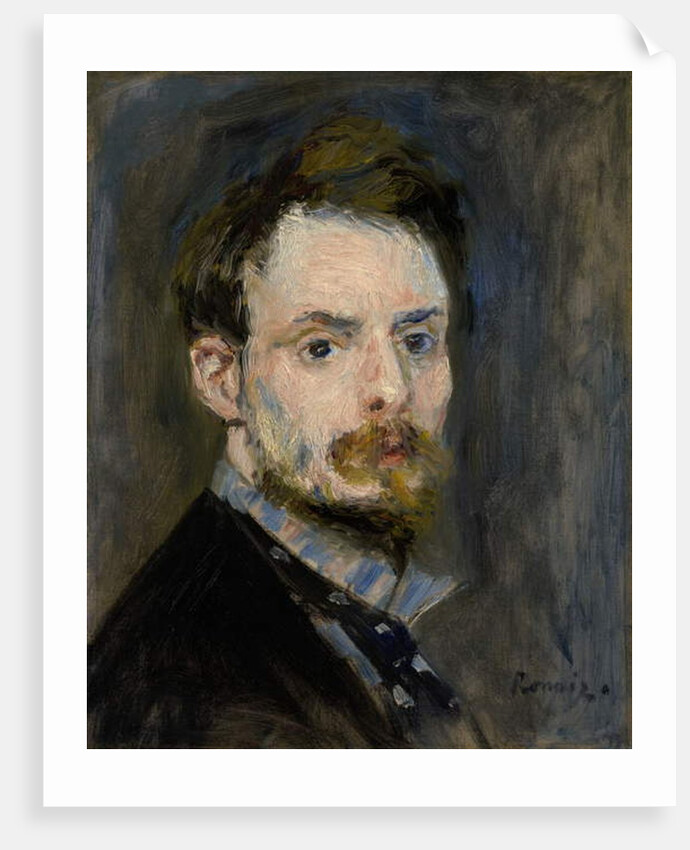 Self-Portrait, c.1875 by Pierre Auguste Renoir