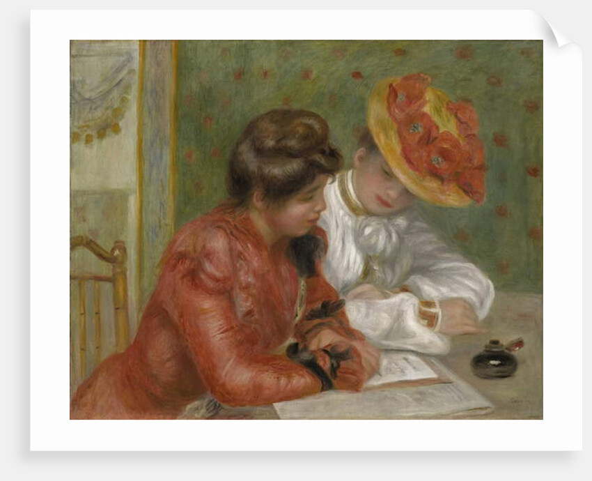 The Letter, c.1895-1900 by Pierre Auguste Renoir