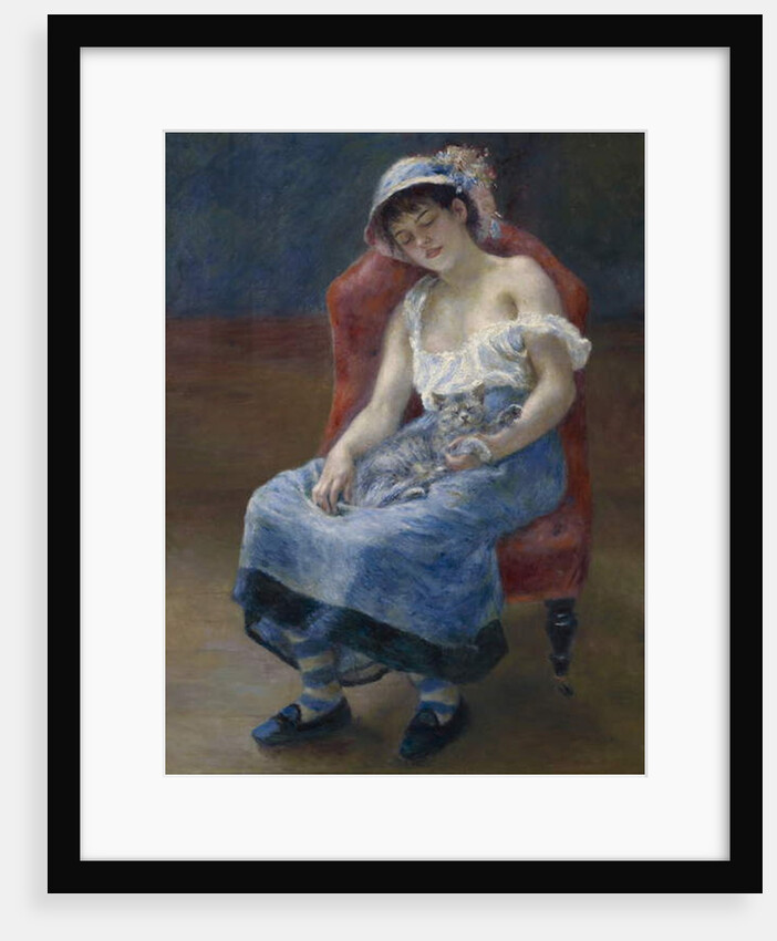 Sleeping Girl, 1880 by Pierre Auguste Renoir