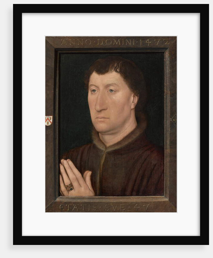 The Canon Gilles Joye, 1472 by Hans Memling