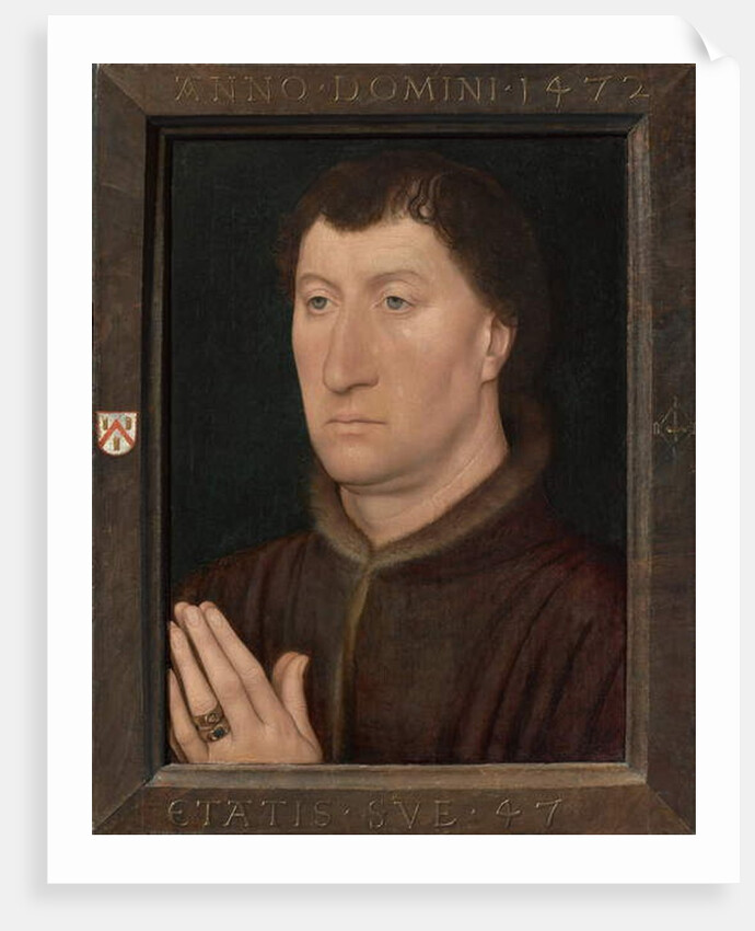 The Canon Gilles Joye, 1472 by Hans Memling